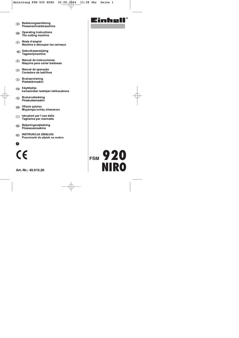 EINHELL 43.013.20 User manual