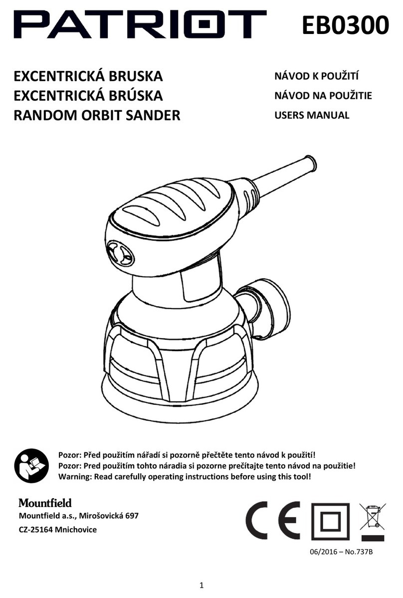 Mountfield PATRIOT EB0300 user manual
