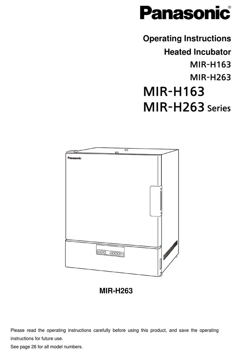 Panasonic MIR-H163 Series operating instructions