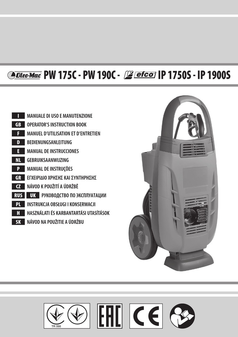 Efco IP 1750 S Operators instruction book