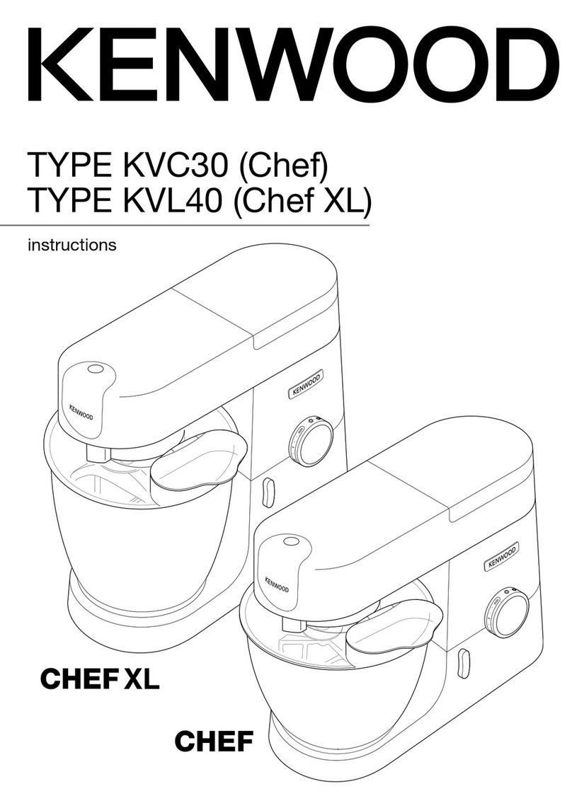 Kenwood Chef XL KVL40 User manual