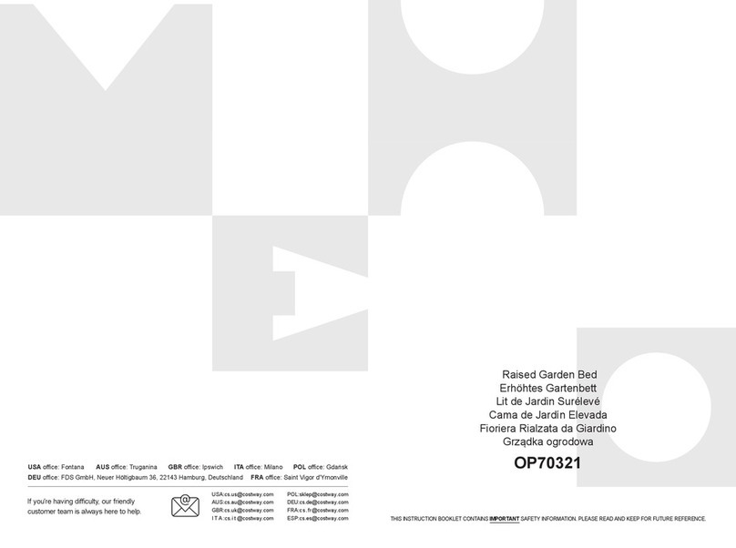 Costway OP70321 Instruction booklet
