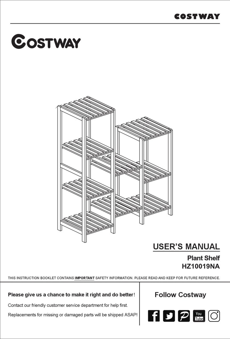 Costway HZ10019NA User manual Costway HZ10019NA User manual