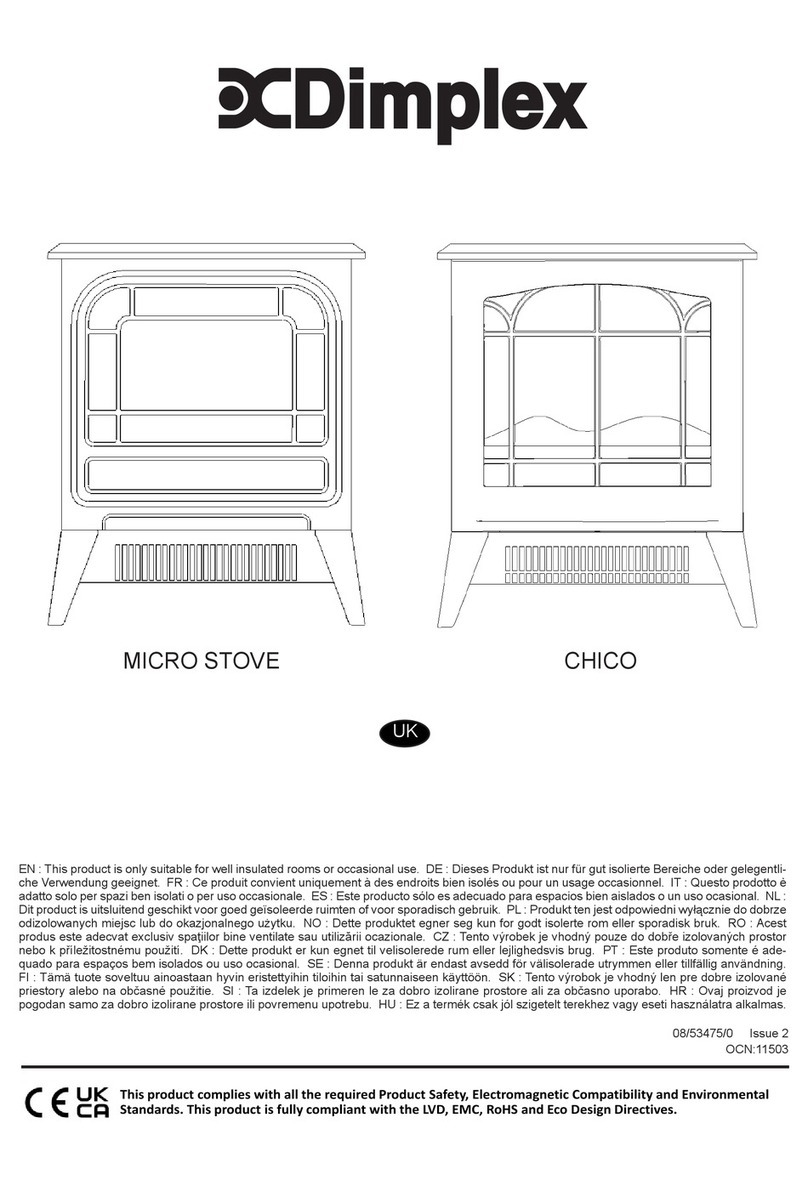 Dimplex MICRO STOVE manual