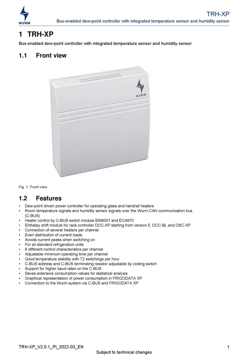 WURM TRH-XP manual