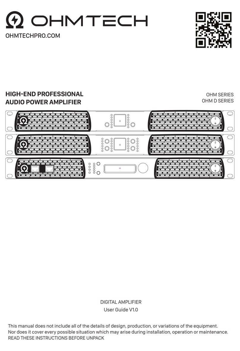 Ohmtec OHM Series user guide