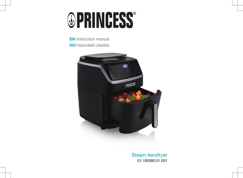 Princess 01.182080.01.001 instruction manual
