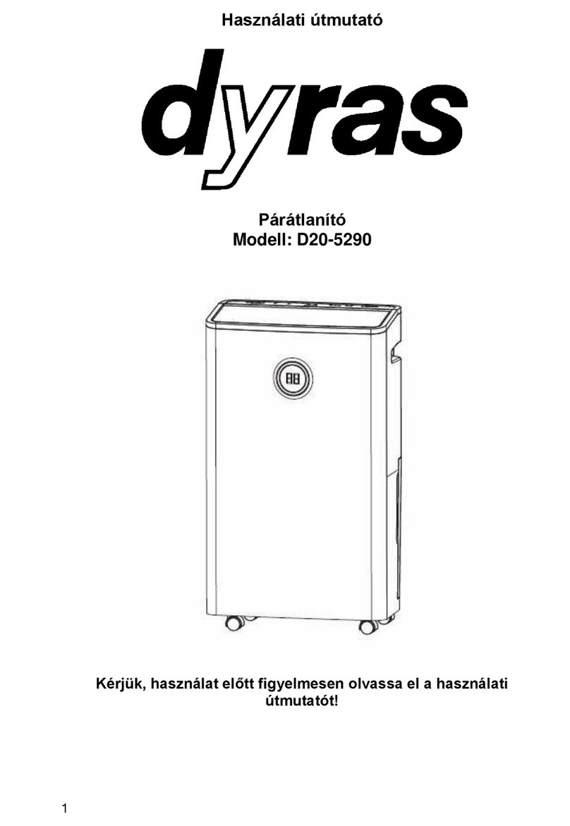 dyras D20-5290 instruction manual