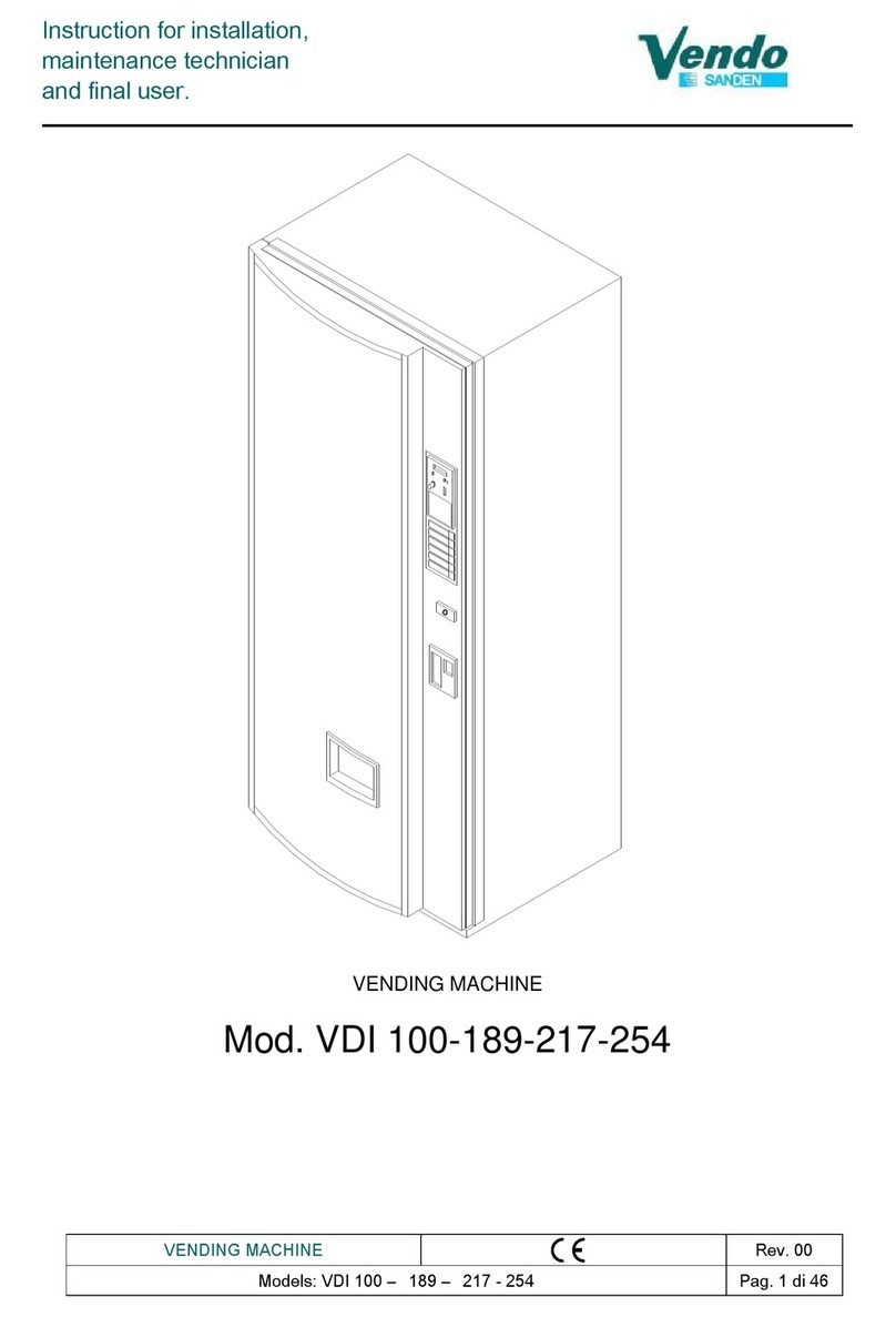 Vendo VDI 100 User manual Vendo VDI 100 User manual