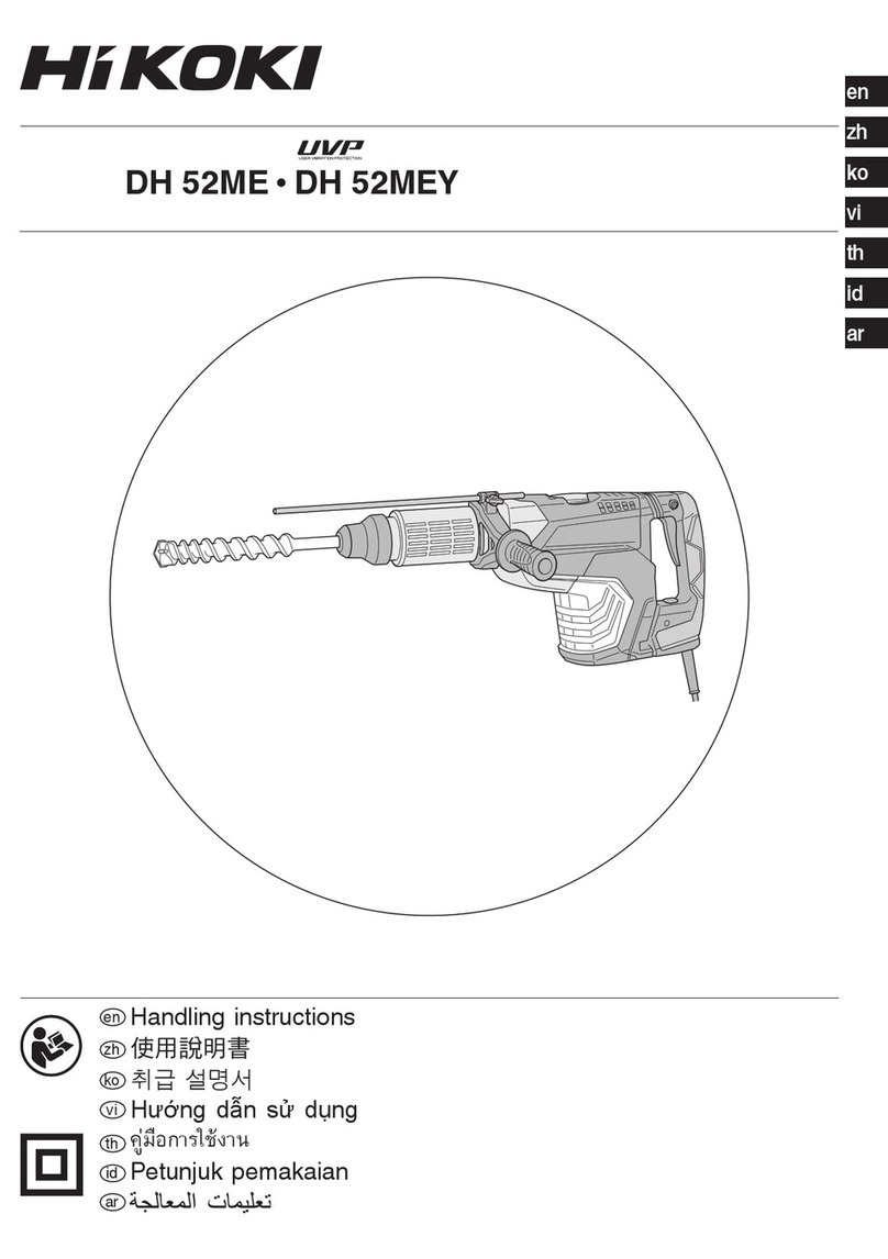 HIKOKI DH 52ME User manual