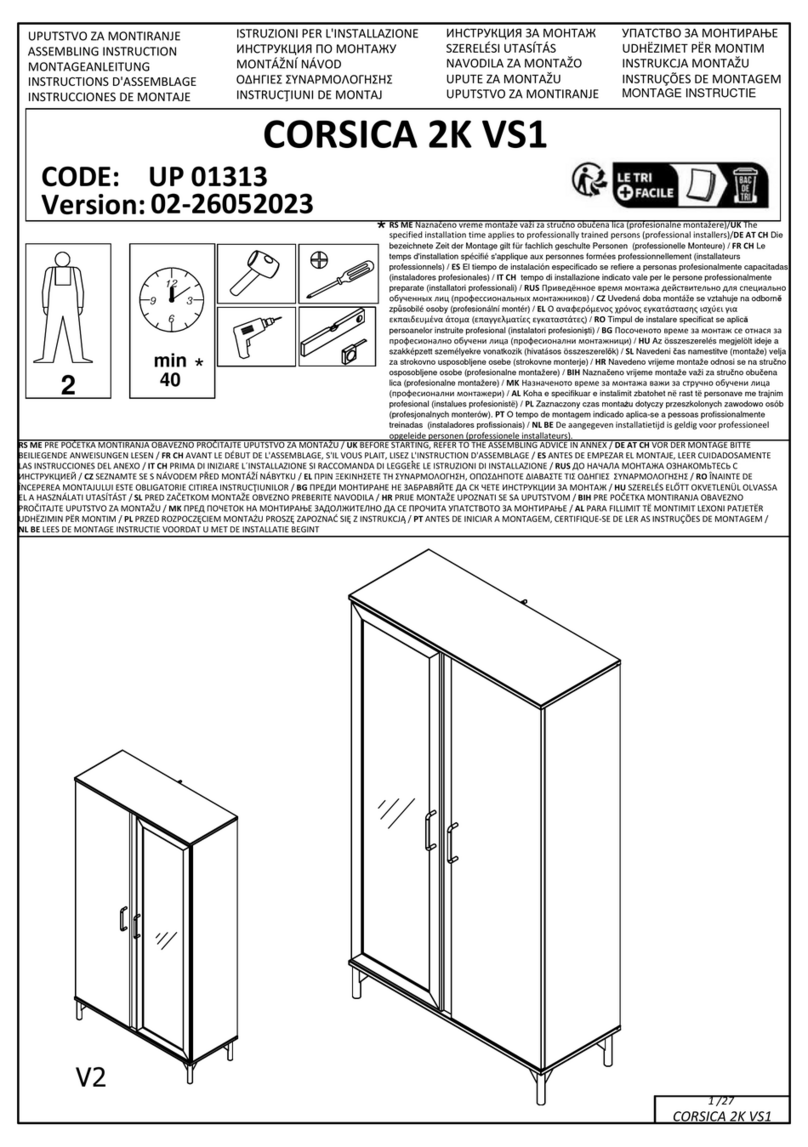 Dedeman CORSICA 2K VS1 User manual