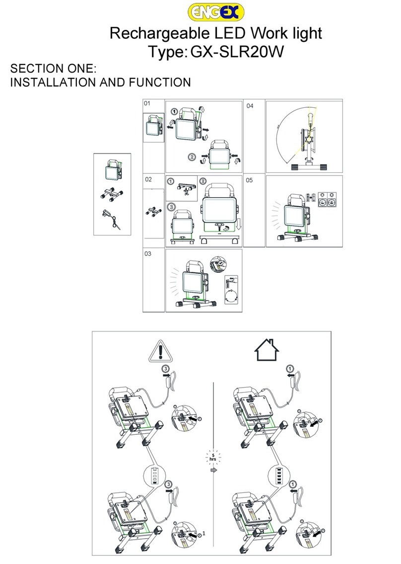 Engex GX-SLR20W Installation and Function Instructions Engex GX-SLR20W Installation and Function Instructions