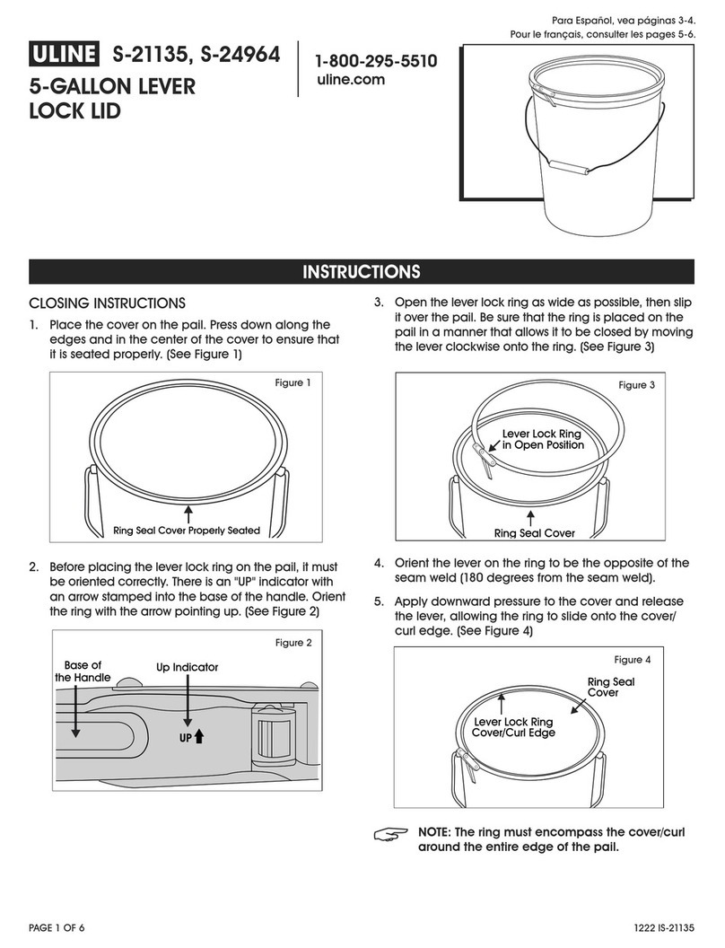 U-Line S-24964 User manual