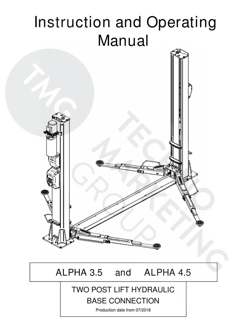 TMG ALPHA 3.5 Instructions and operating manual