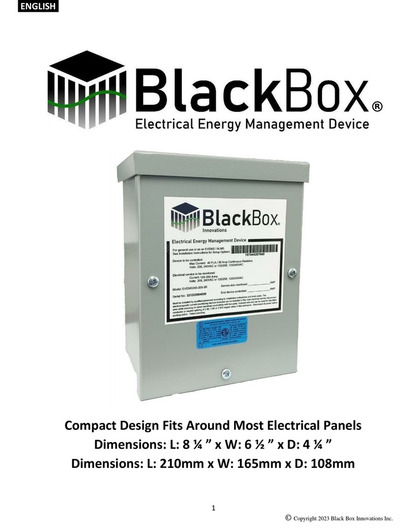 Black Box EVEMS240-100-3R manual