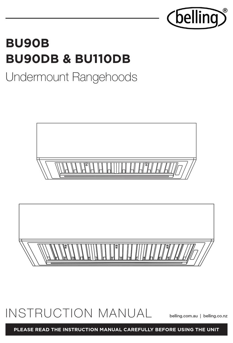 Belling BU90B instruction manual
