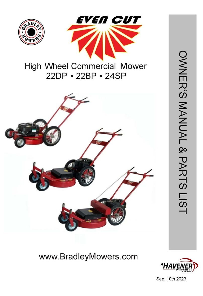 Havener Enterprises EVEN CUT 22DP Owner's manual & parts list