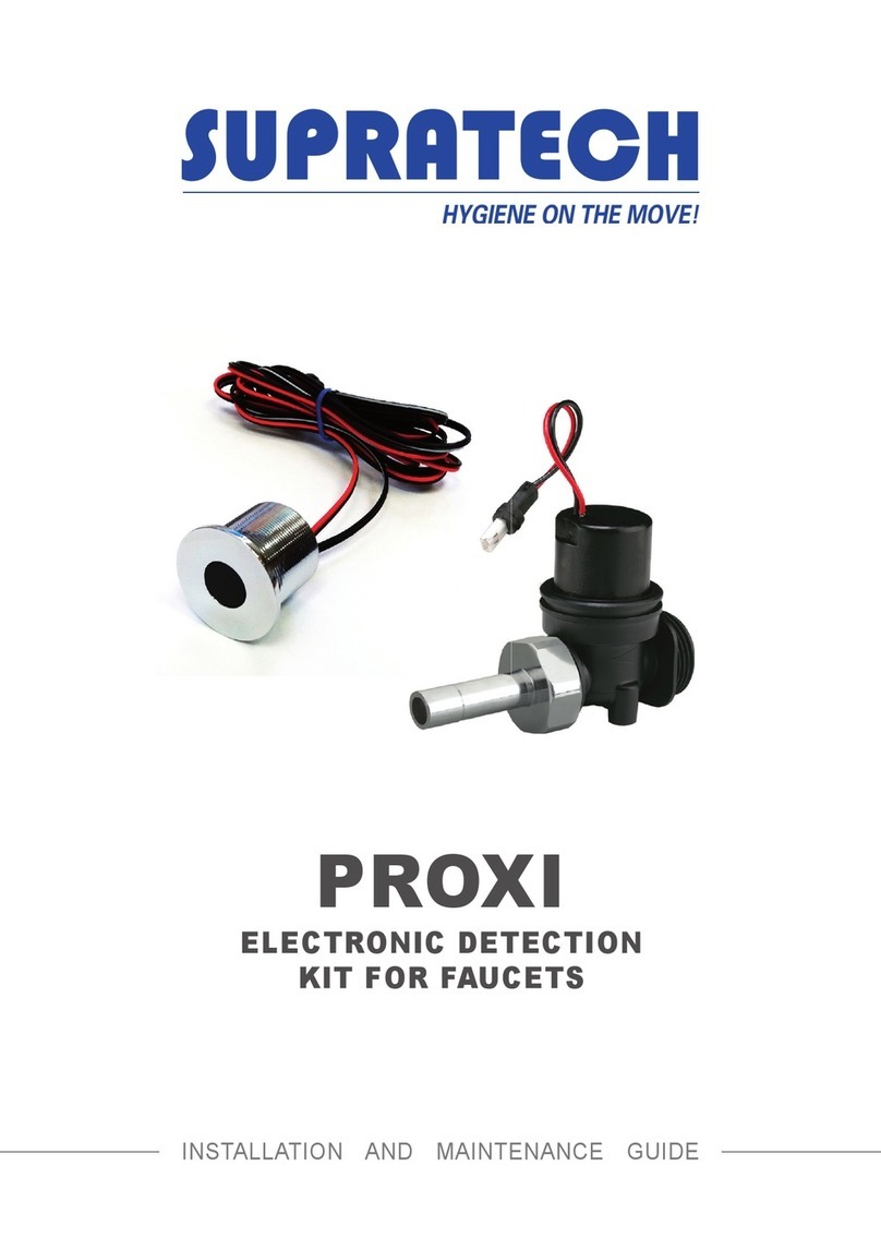 Supratech PROXI RES-110P-ENC Installation and maintenance guide