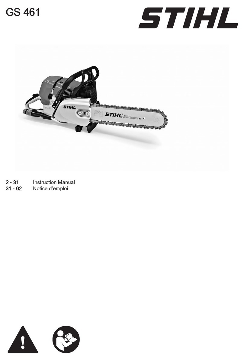 Stihl GS 461 User manual