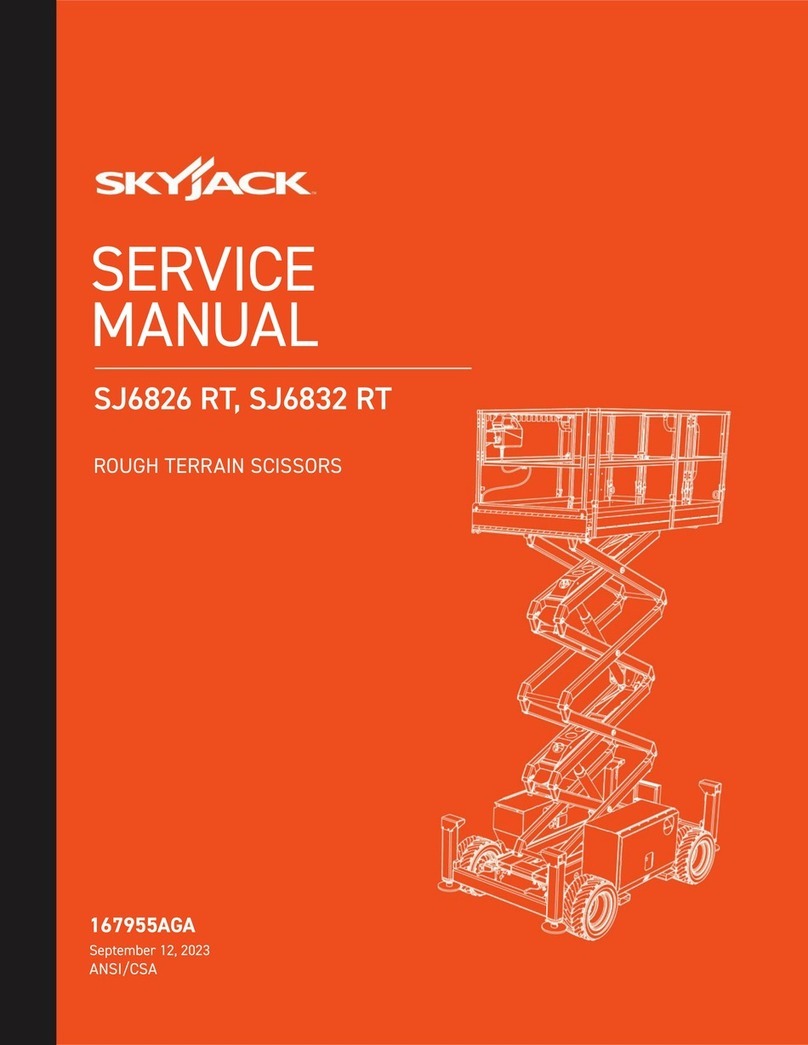 Skyjack SJ6826 RT User manual Skyjack SJ6826 RT User manual