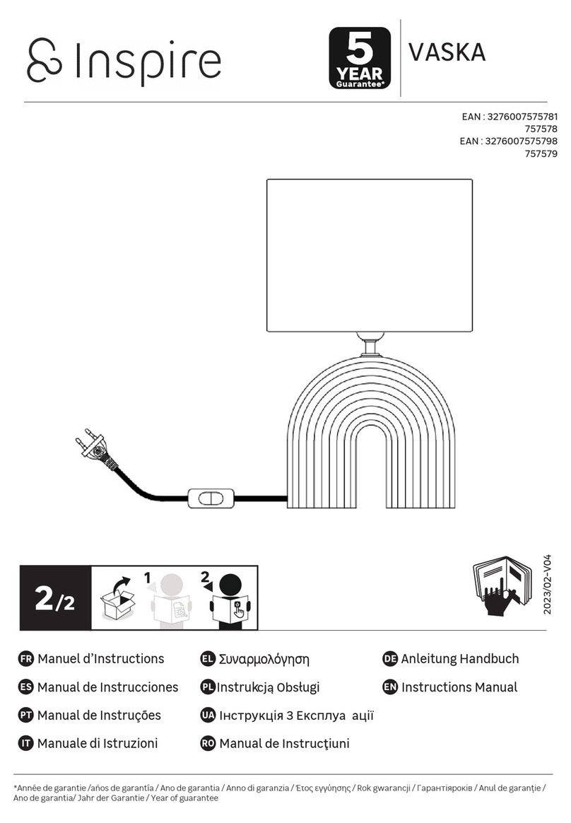 Inspire VASKA 757578 User manual Inspire VASKA 757578 User manual