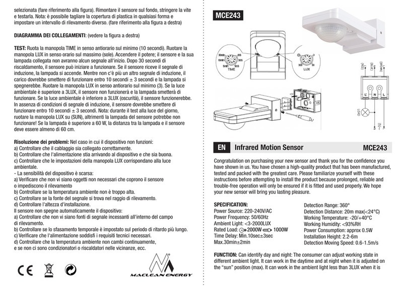 Maclean Energy MCE243 manual