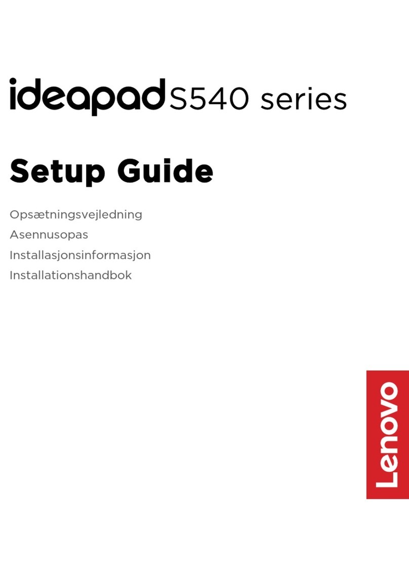Lenovo ideapad S540 Series User manual