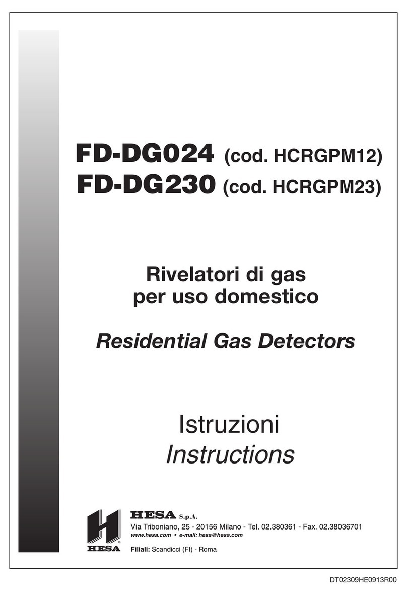 HESA FD-DG024 User manual