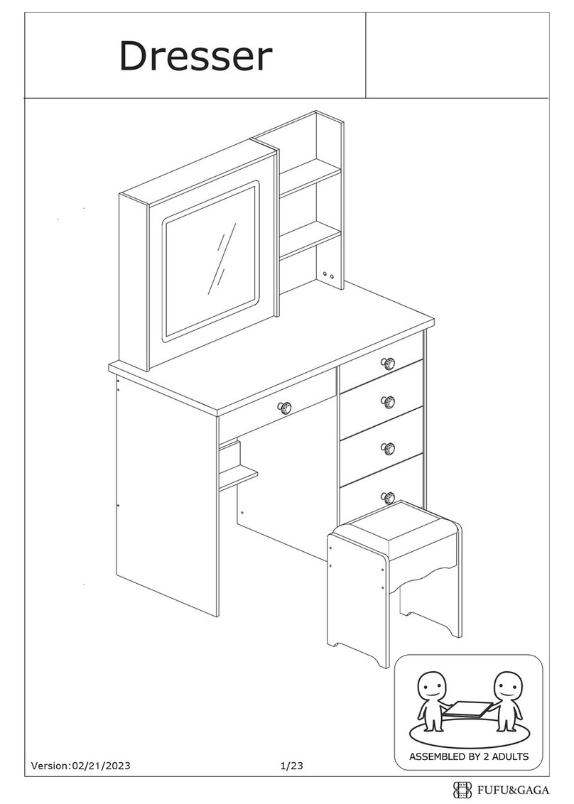 FUFU & GAGA Dresser manual
