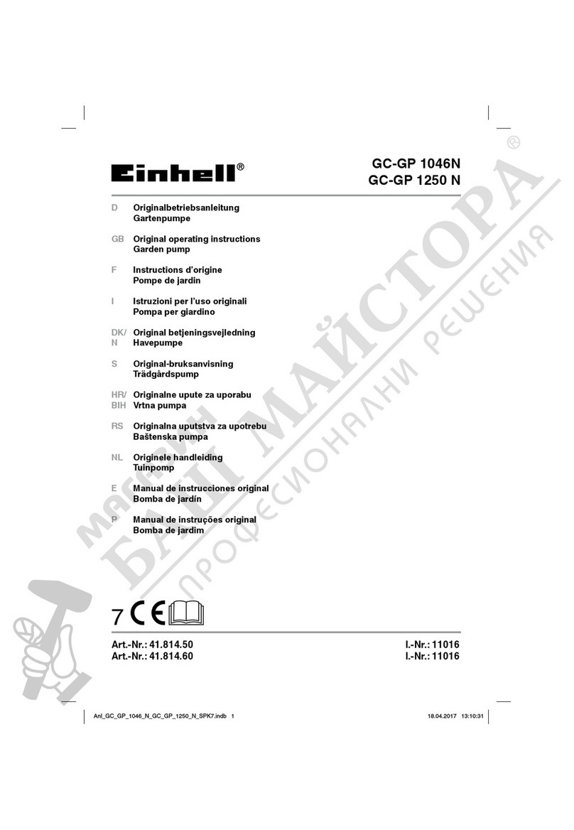 EINHELL GC-GP 1046N User manual