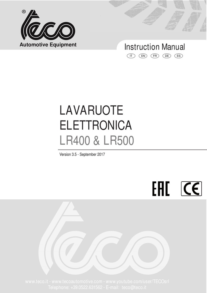 TECO LR400 instruction manual