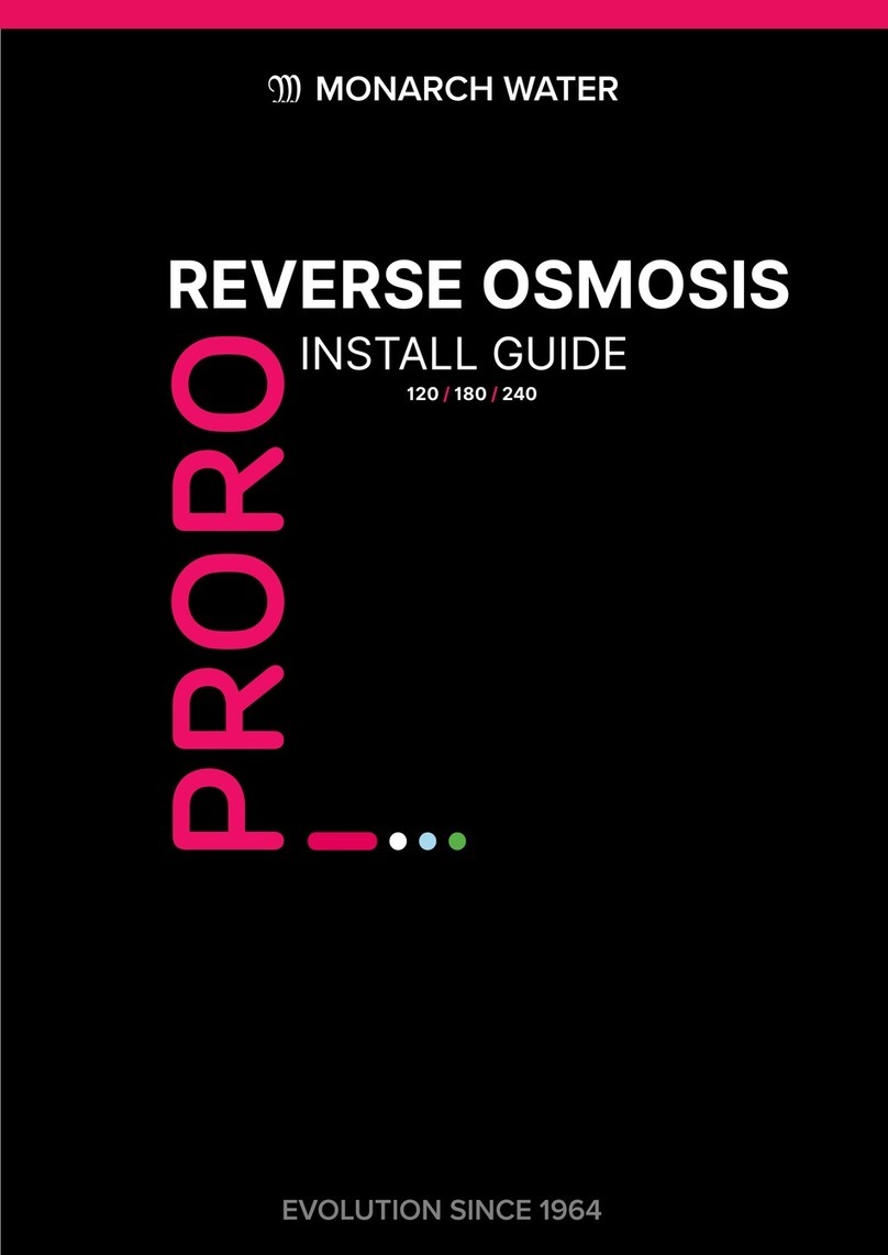 Monarch Water PRORO 120 install guide