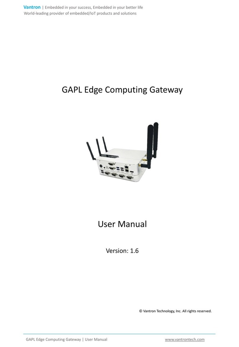 Vantron GAPL User manual