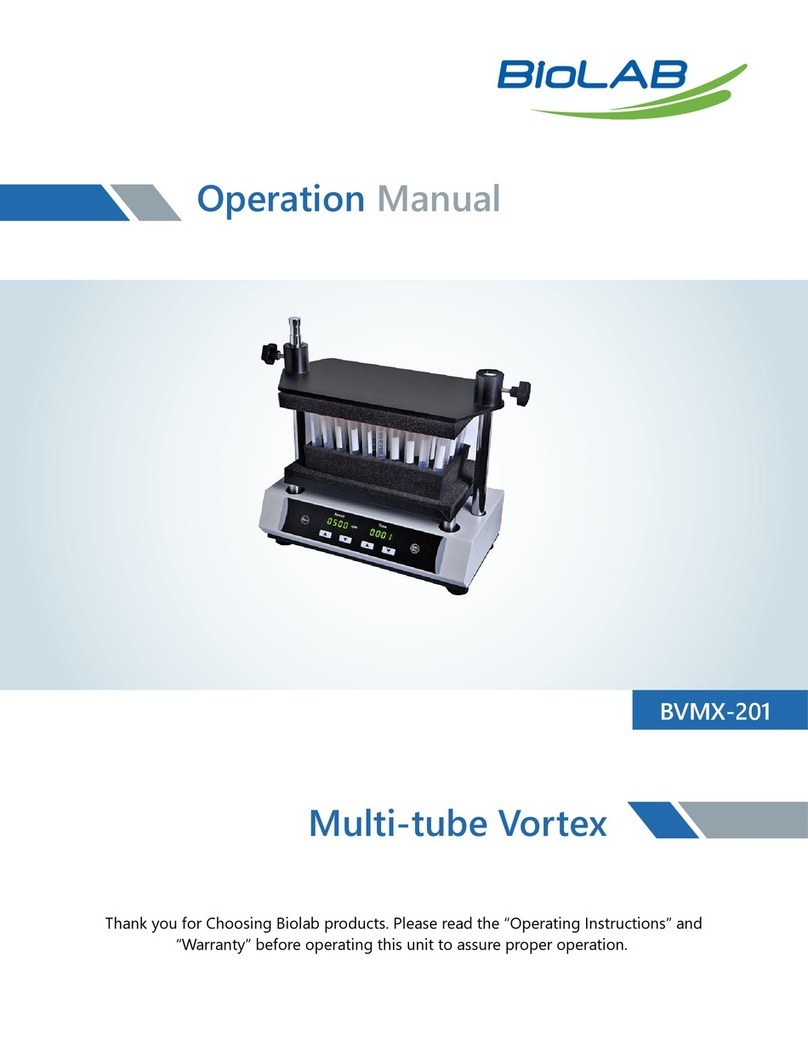 BioLAB BVMX-201 User manual