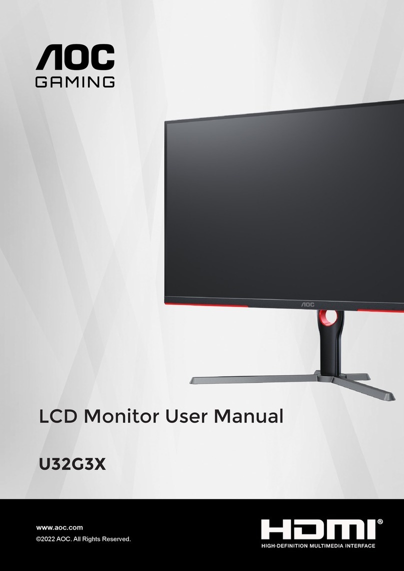 AOC U32G3X User manual