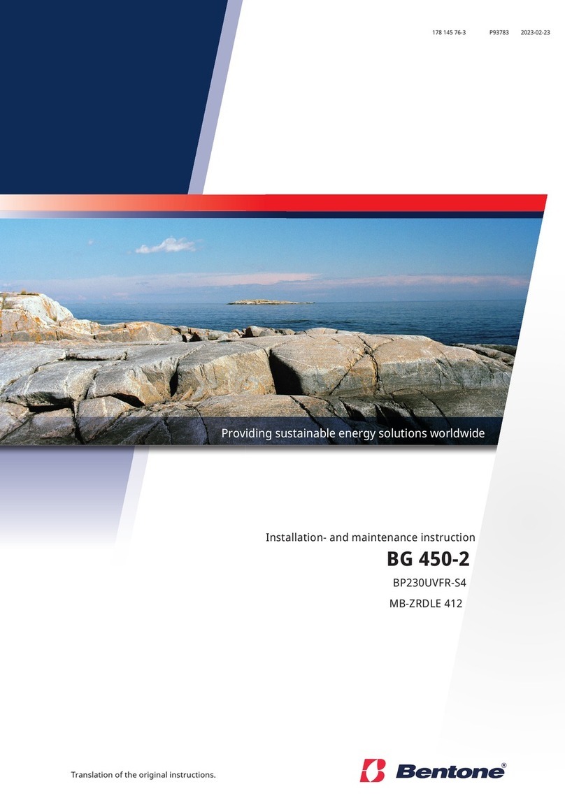 Bentone BG 450-2 Technical specifications