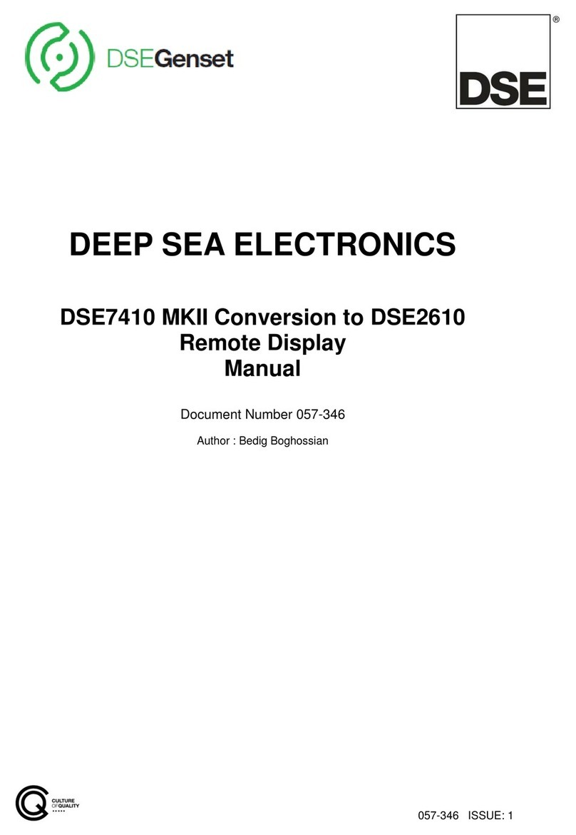 DSEGenset DSE7410 manual