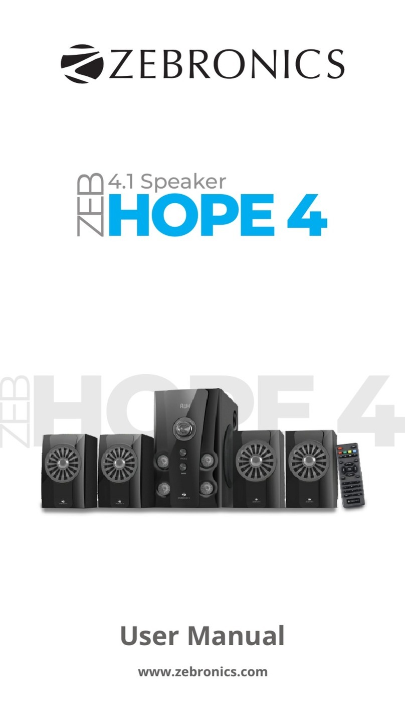 Zebronics ZEB-HOPE 4 User manual Zebronics ZEB-HOPE 4 User manual