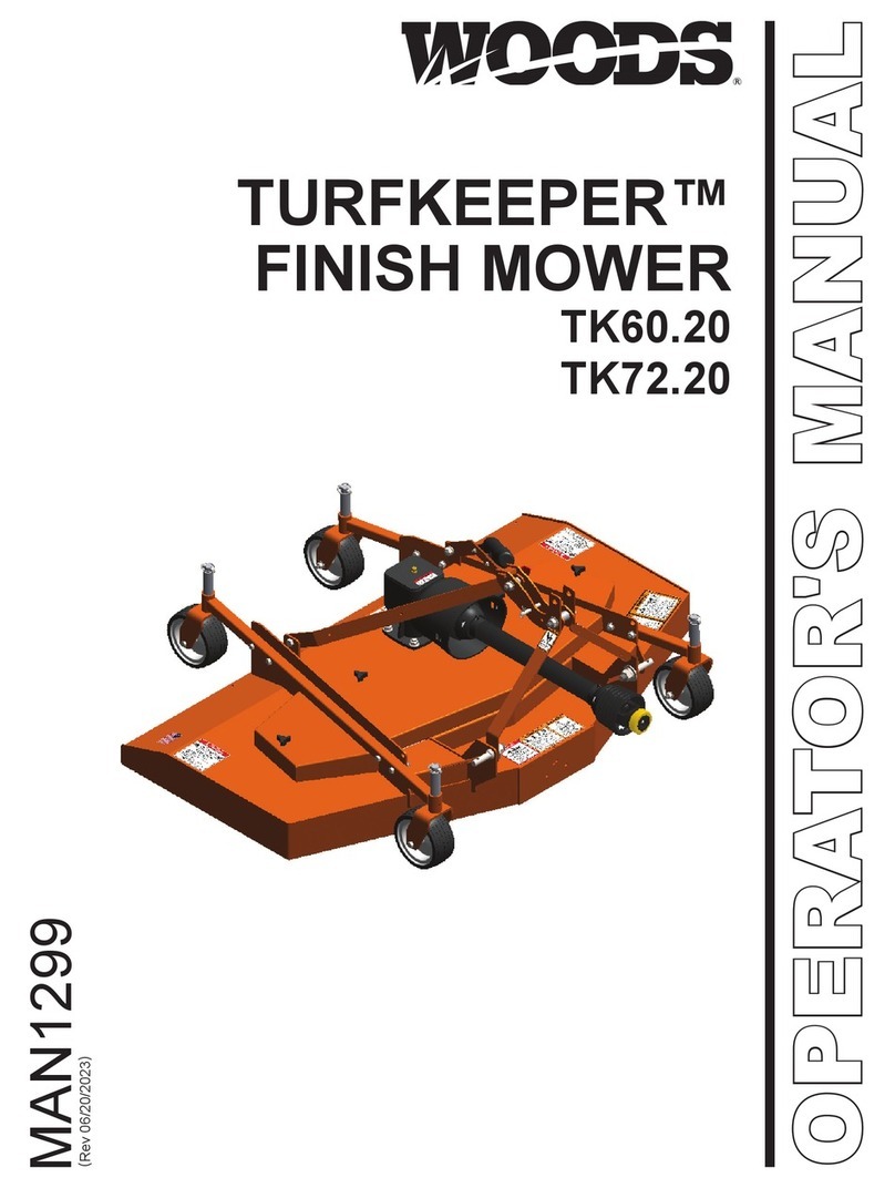 Woods TURFKEEPER TK60.20 User manual