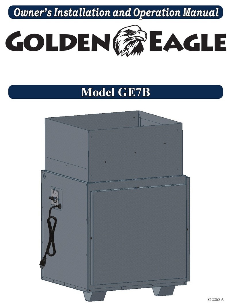 Golden Eagle GE7B Owner's installation and operation manual