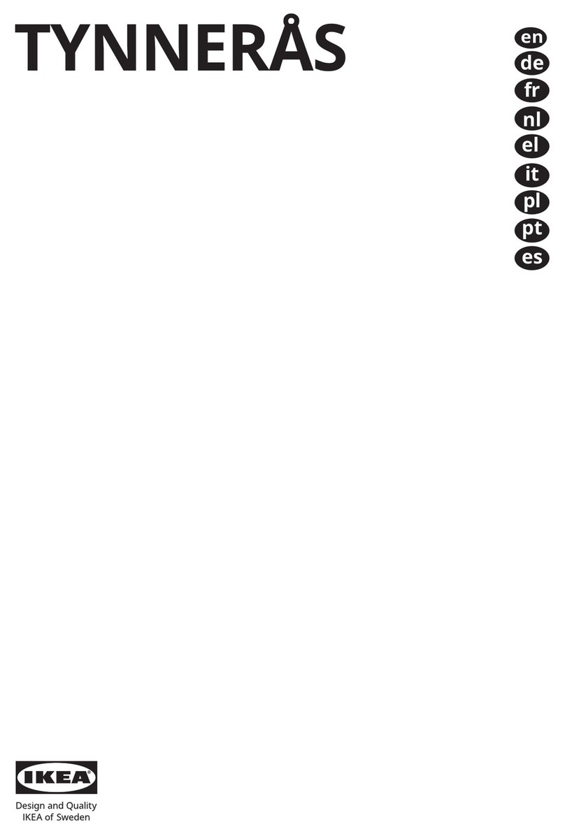 IKEA TYNNERAS User manual
