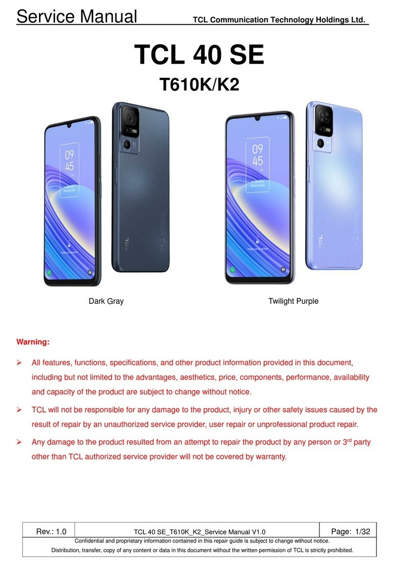 TCL 40SE User manual