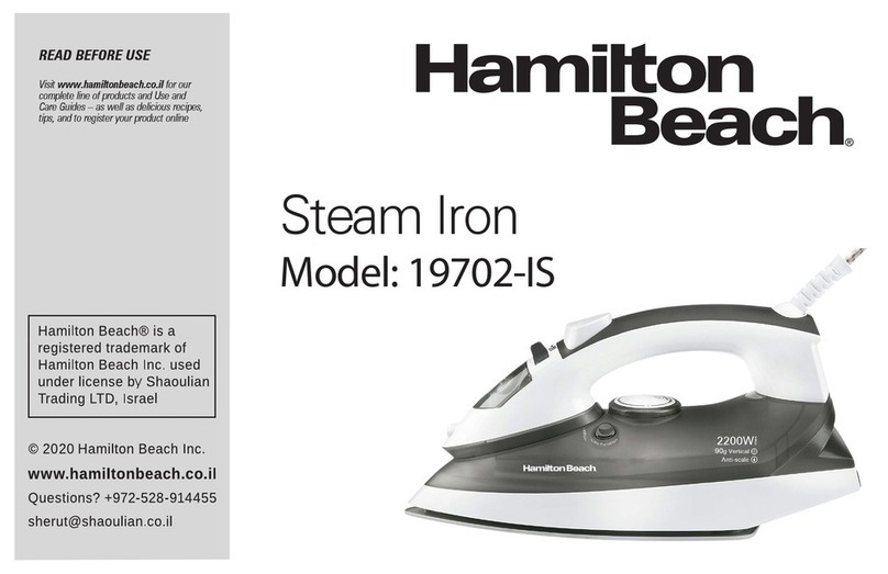 Hamilton Beach 19702-IS User manual