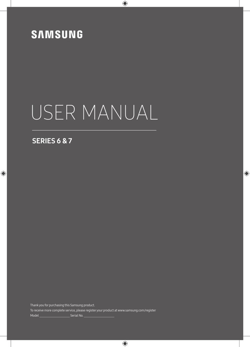 Samsung UA65MU6500 User manual