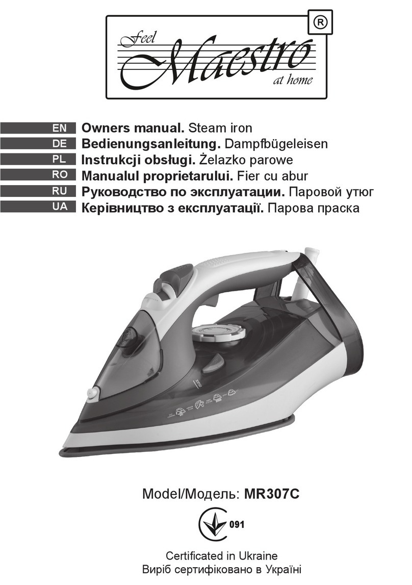 Maestro MR307C owner's manual