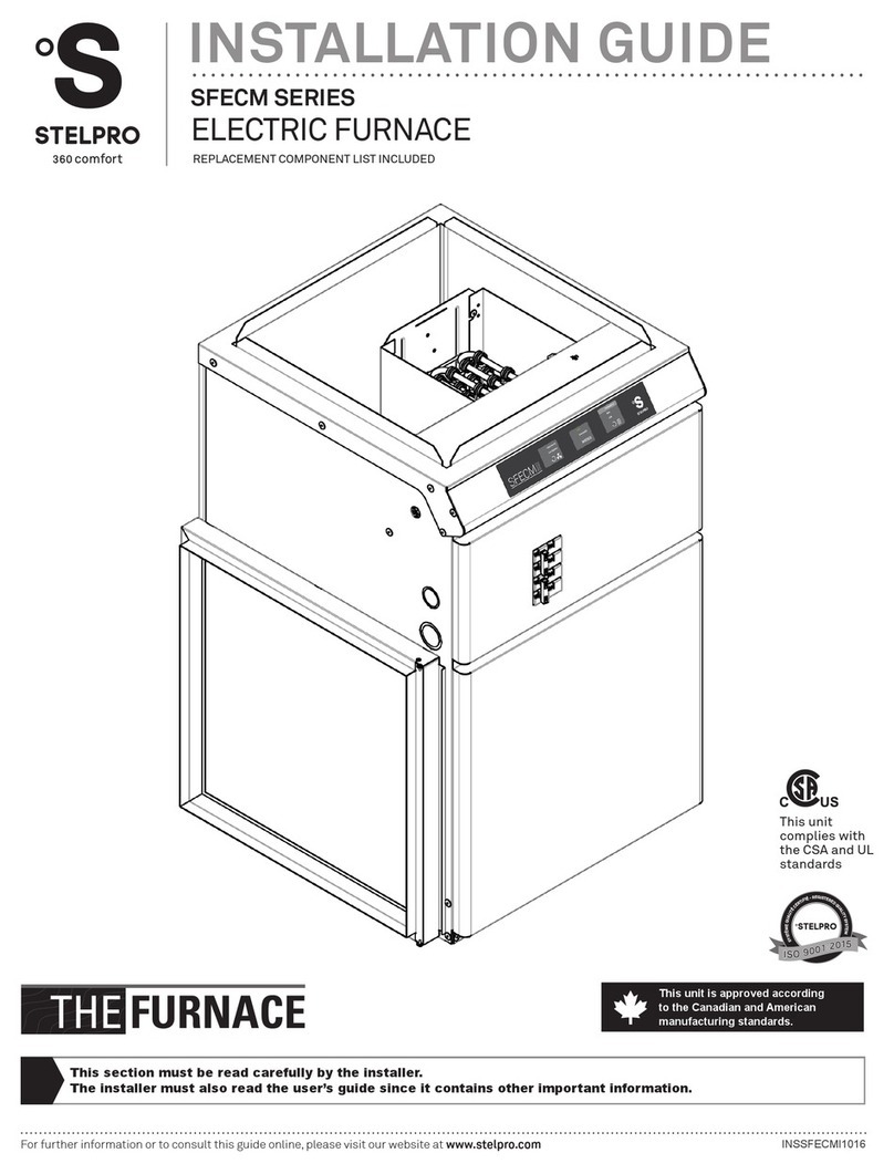Stelpro SFECM2321 installation guide