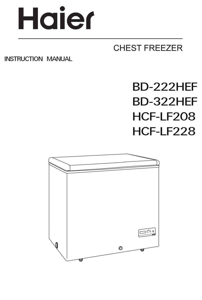 Haier HCF-LF208 User manual Haier HCF-LF208 User manual