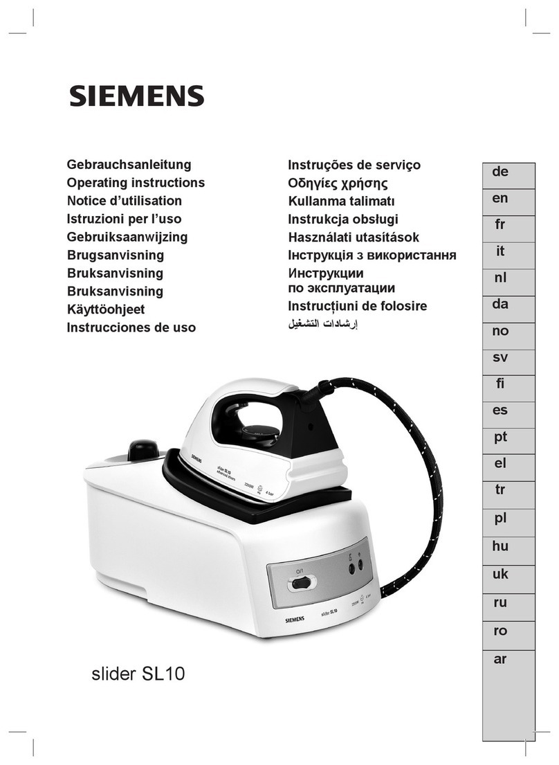 Siemens SL10 User manual