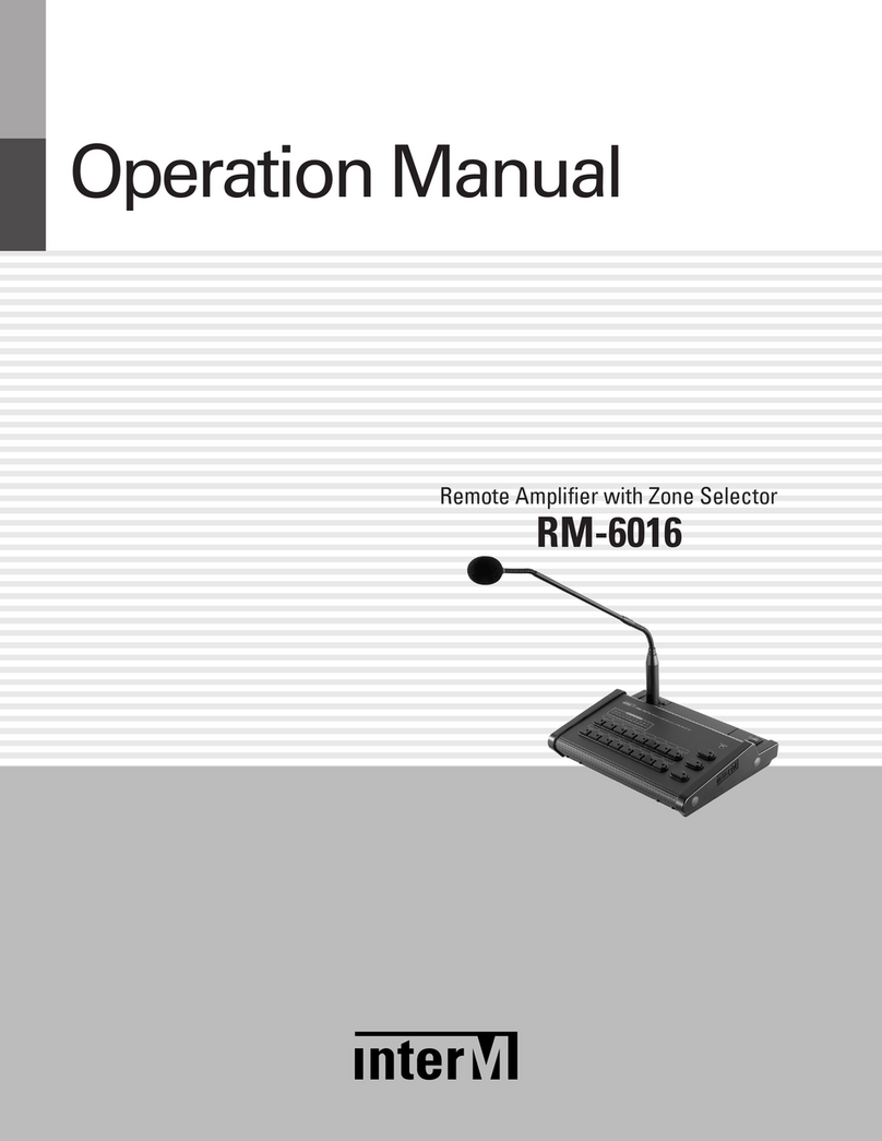 Inter-m RM-6016 User manual