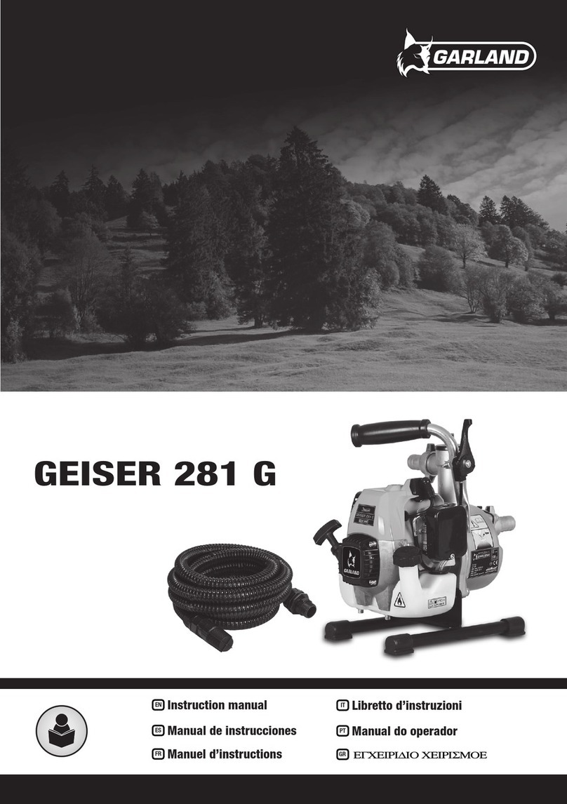 Garland GEISER 281 G instruction manual